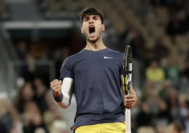 Alcaraz and Sinner Set For RG Semis
