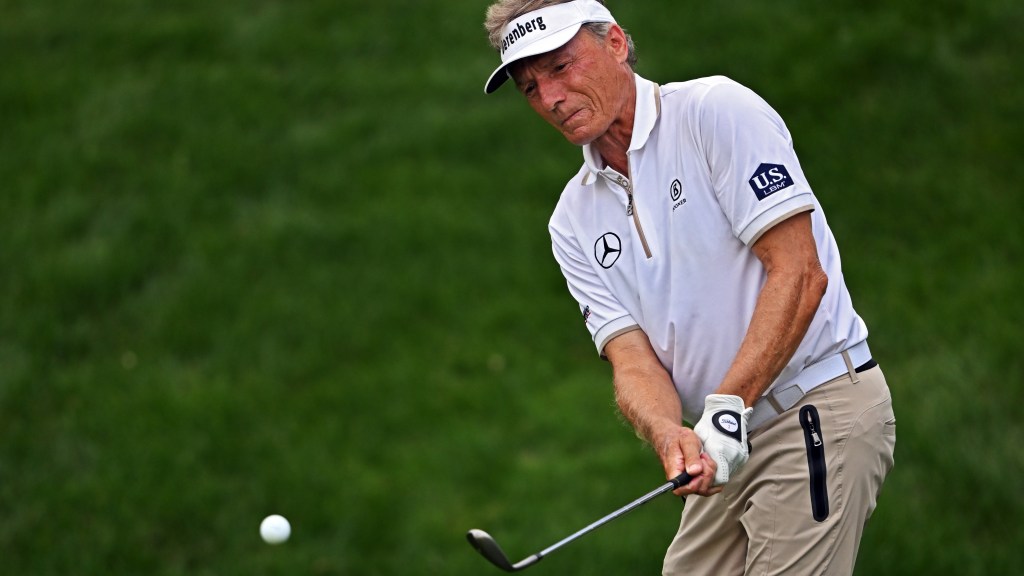 Bernhard Langer out to defend his U.S. Senior Open Championship title