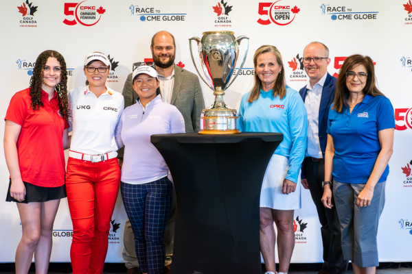 Lorie Kane, Brooke Henderson, Megan Khang