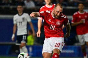 Christian Eriksen's impressive form continues as Denmark play out 1-1 Euro 2024 draw vs. England - Man United News And Transfer News