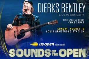 Dierks Bentley to Launch US Open with Concert in Armstrong Stadium