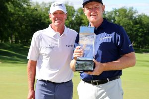 Ernie Els outlasts Steve Stricker in American Family Insurance playoff