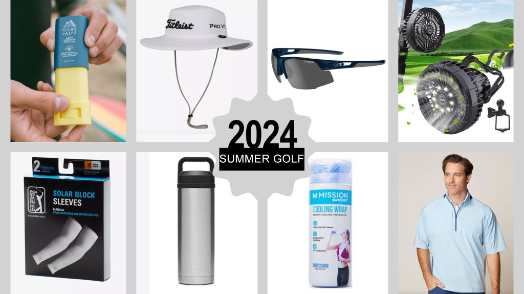 What to have in your golf bag for summer golf