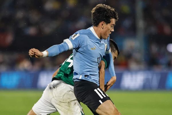 Video: Facundo Pellistri dazzles with his first goal for Uruguay - Man United News And Transfer News
