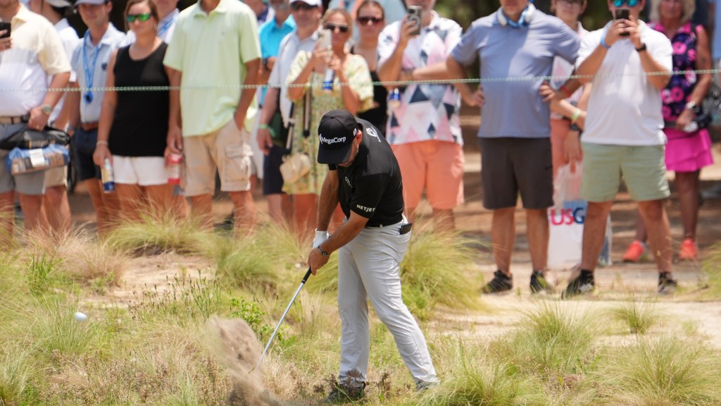 2024 US Open Sunday final round at Pinehurst No. 2
