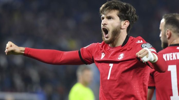 Khvicha Kvaratskhelia For Georgia In EURO