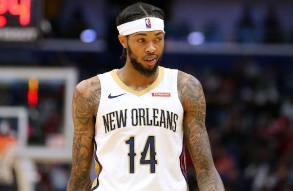Is Brandon Ingram on the trading block for the Pelicans this week? Brandon Ingram Pelicans pic