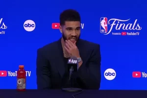 Jayson Tatum: "It's surreal being in the Finals"
