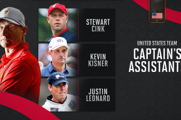 Jim Furyk announces captain's assistants