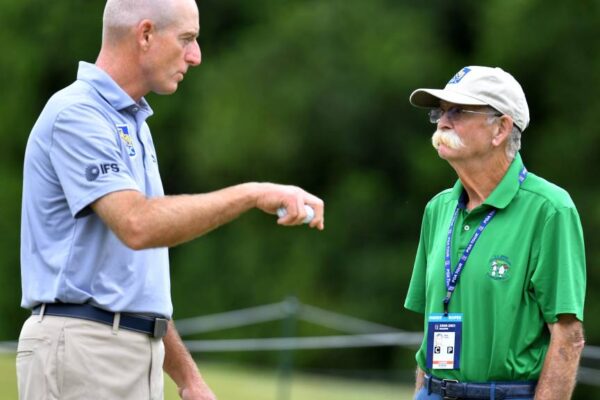 Jim Furyk and caddie Mike ‘Fluff’ Cowan reunite