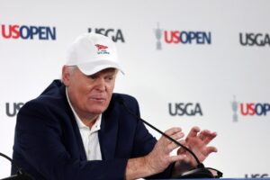 What did Johnny Miller say after his final U.S. Open broadcast?