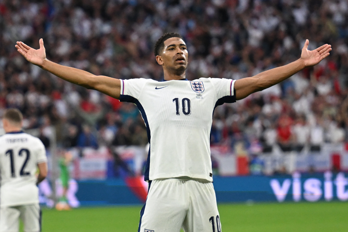 Jude Bellingham emulates Liverpool and Man Utd greats in England 1-0 Serbia