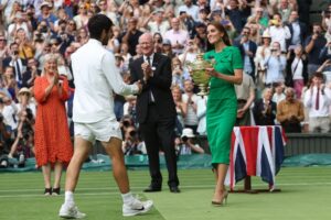Wimbledon on Kate Middleton and 2024 Trophy Presentation