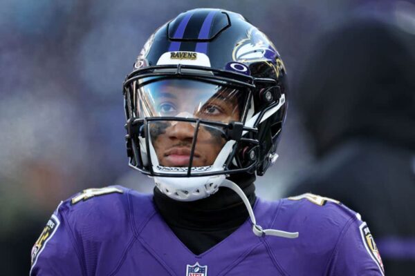 Marlon Humphrey Opens Up About Derrick Henry in Candid Interview Marlon Humphrey #44 of the Baltimore Ravens looks on in the first quarter of a game against the Carolina Panthers at M&T Bank Stadium on November 20, 2022 in Baltimore, Maryland.