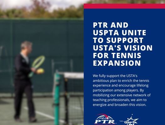PTR and USPTA Unite to Support USTA's Vision for Tennis Expansion