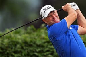 Padraig Harrington is looking for a third straight Dick’s Open title