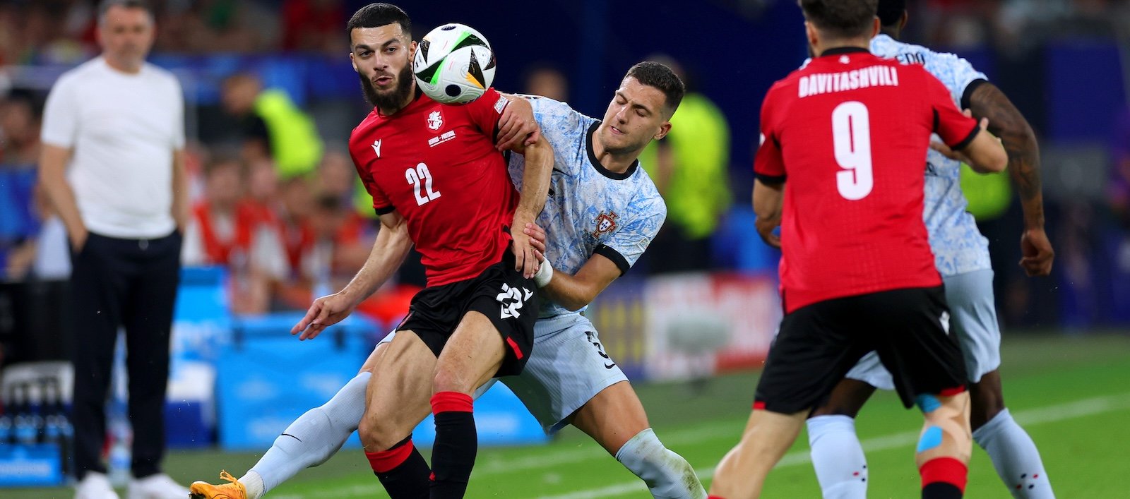 Diogo Dalot's valiant contributions fall short as Portugal are humbled by Georgia in 2-0 loss - Man United News And Transfer News