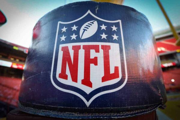Retired Quarterback Identifies Top Contender in NFC West A view of the NFL logo before the AFC Championship game between the Tennessee Titans and Kansas City Chiefs on January 19, 2020 at Arrowhead Stadium in Kansas City, MO.