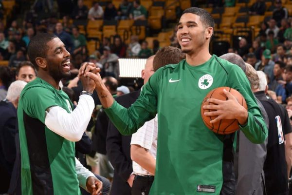 Reflections of Jayson Tatum and Kyrie Irving on their shared season with the Boston Celtics i