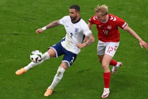 England Denmark Draw