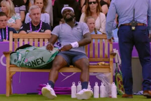Tiafoe Has Sprained MCL, Hopes to Play Wimbledon