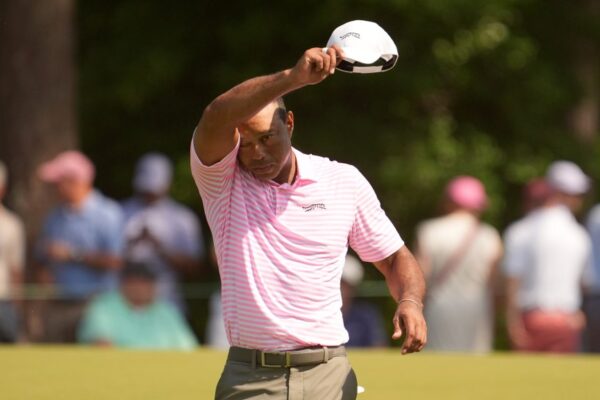 Tiger Woods up and down during first round of 2024 US Open Pinehurst
