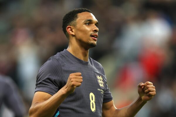 Trent Alexander-Arnold starts in midfield