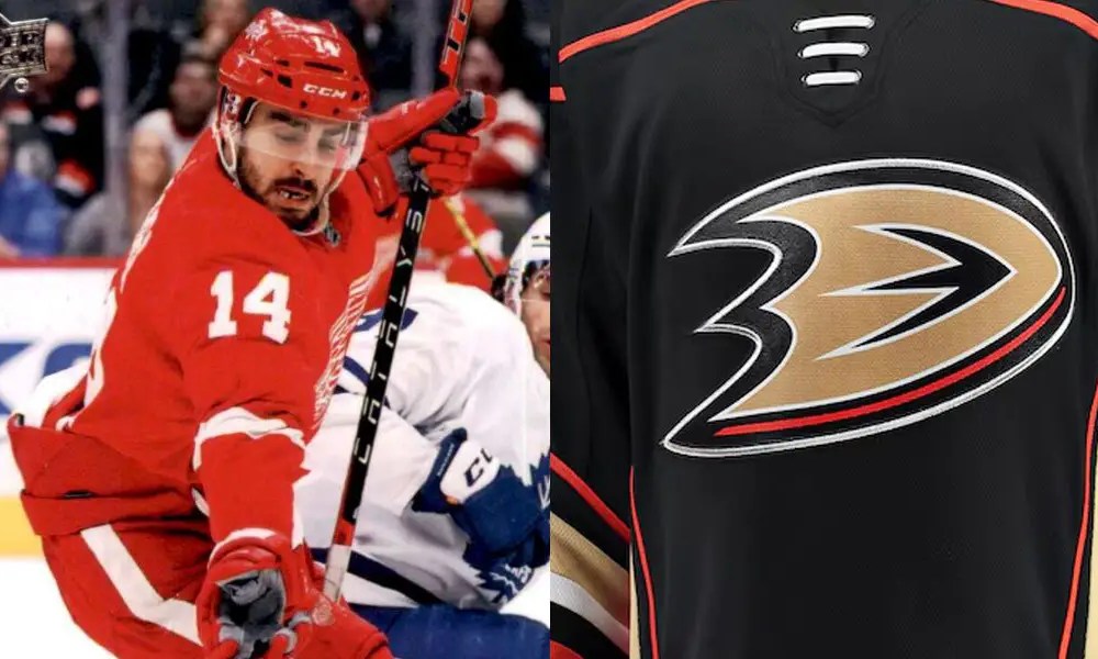 Ducks Land Robby Fabbri and a Pick from the Red Wings in Trade