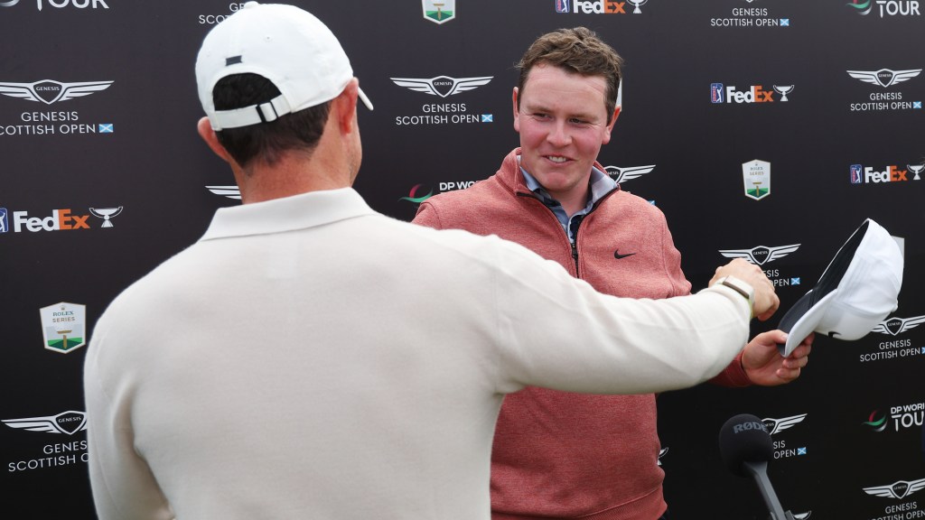Robert MacIntyre will ‘struggle to forgive’ Rory McIlroy over Scottish