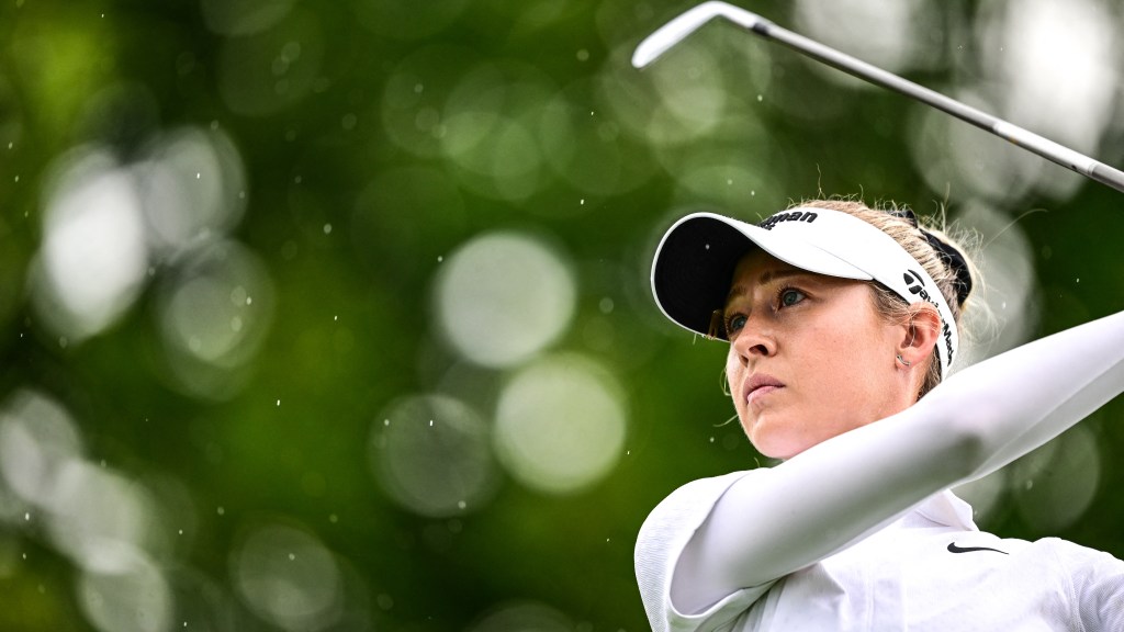 Nelly Korda looks to make cut and more from 2024 Evian Championship