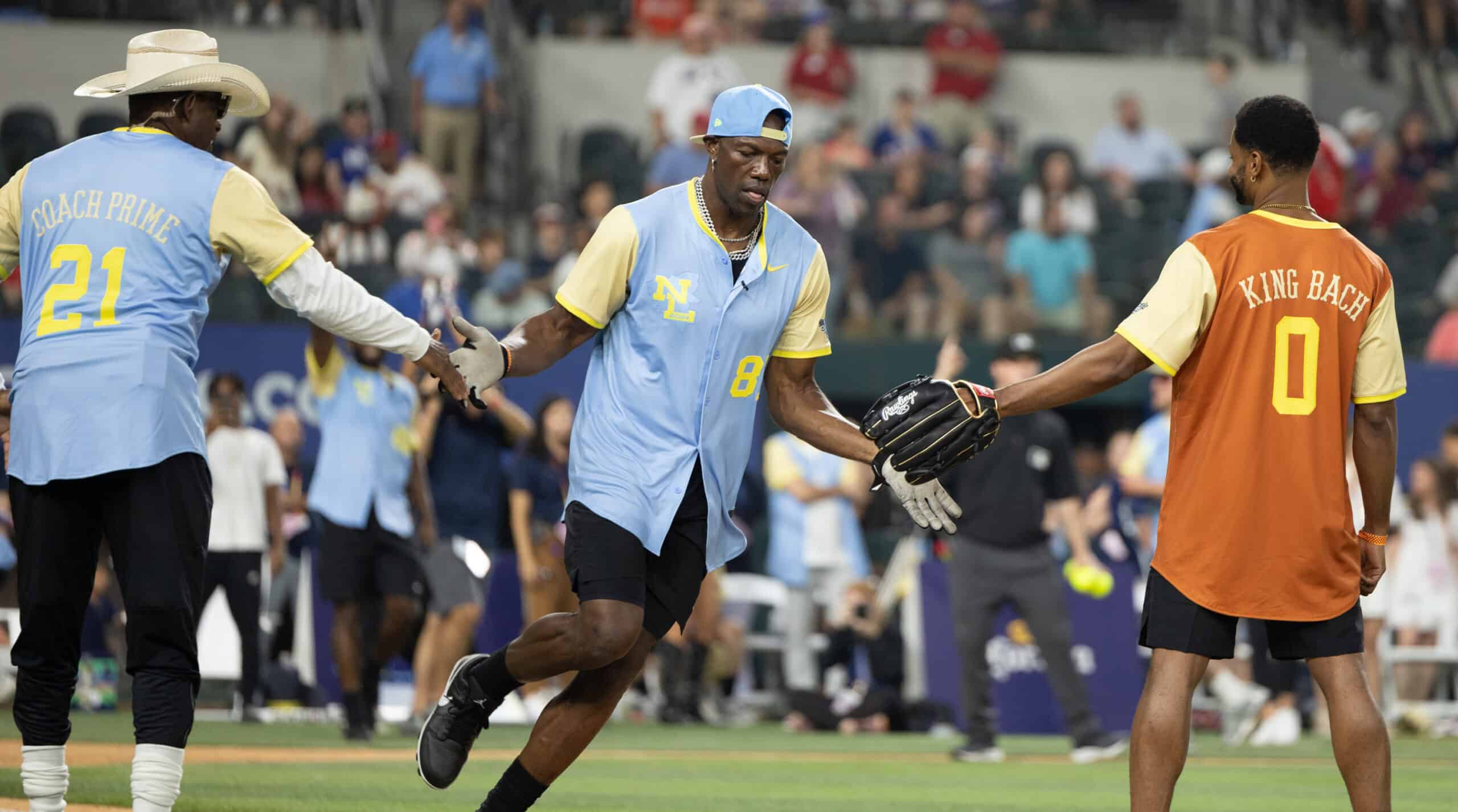 Terrell Owens Had Impressive Performance At MLB Celebrity Game