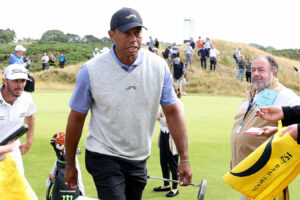 WATCH: Tiger Woods on the loose at Royal Troon