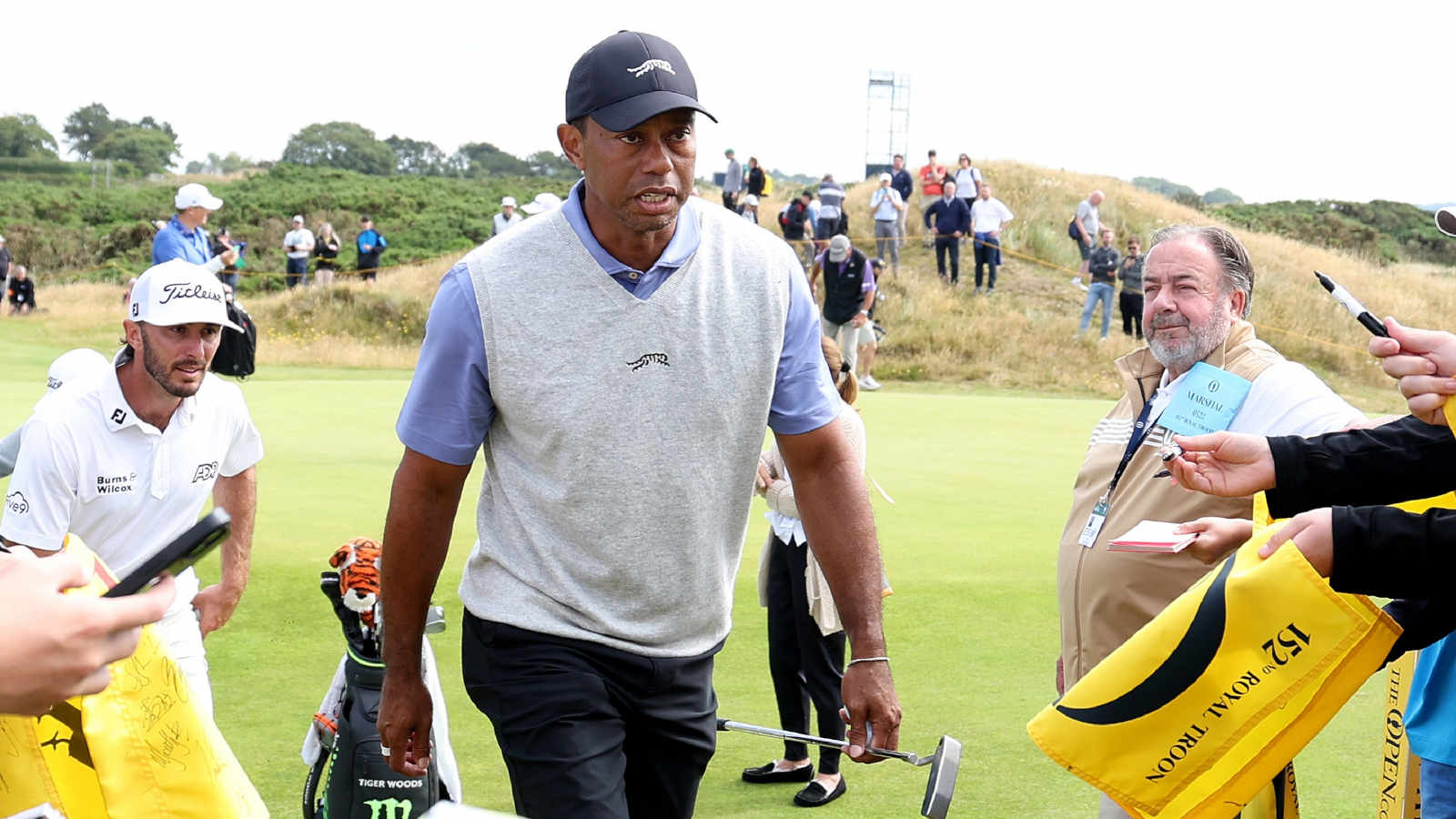 WATCH: Tiger Woods on the loose at Royal Troon