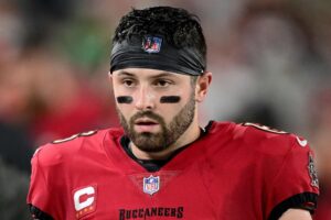 Baker Mayfield Speaks Out About Tristan Wirfs' Contract Situation