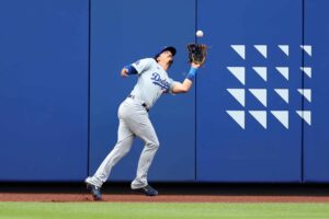 Dodgers Outfielder's Throw On Friday Is Going Viral