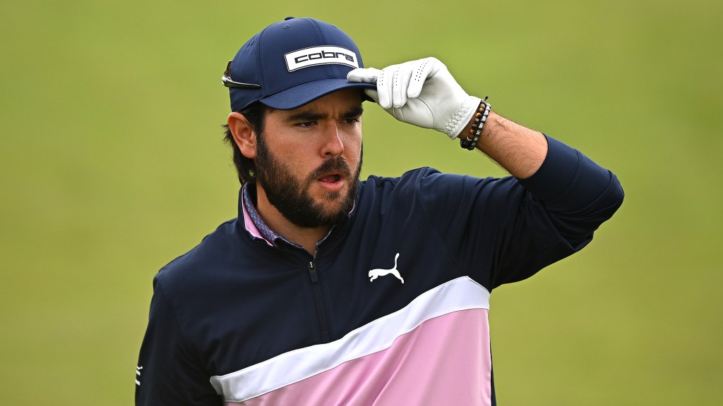 Angel Hidalgo holes out for eagle to clinch spot in 2024 British Open