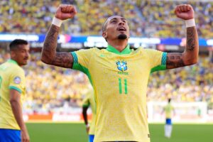 Barcelona ace's free kick puts Brazil ahead against Colombia