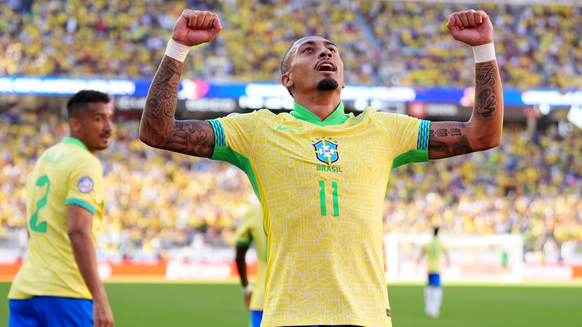 Barcelona ace's free kick puts Brazil ahead against Colombia