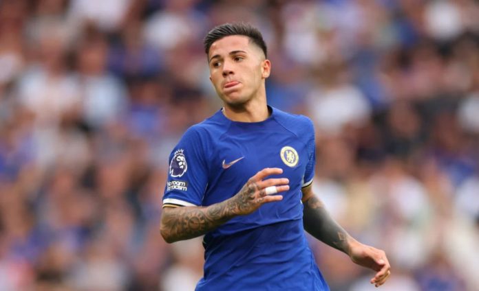 Chelsea Midfielder Enzo Fernandez