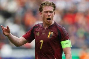 Belgium Captain De Bruyne
