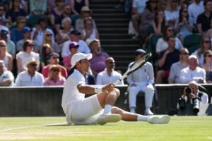 Djokovic 'Didn't Experience Any Pain' But Knee Still An Issue At Wimbledon