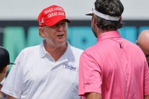 Donald Trump challenges Joe Biden to golf match at Doral