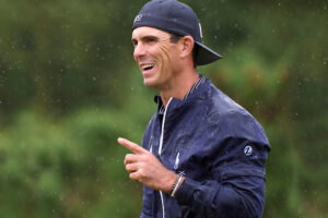 Horschel tames ‘brute’ Royal Troon for Open lead
