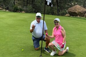 Married couple make a hole-in-one on the same hole in the same round