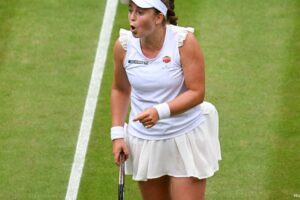 Ostapenko Demands Coach To Leave Her Box In Wimbledon Defeat