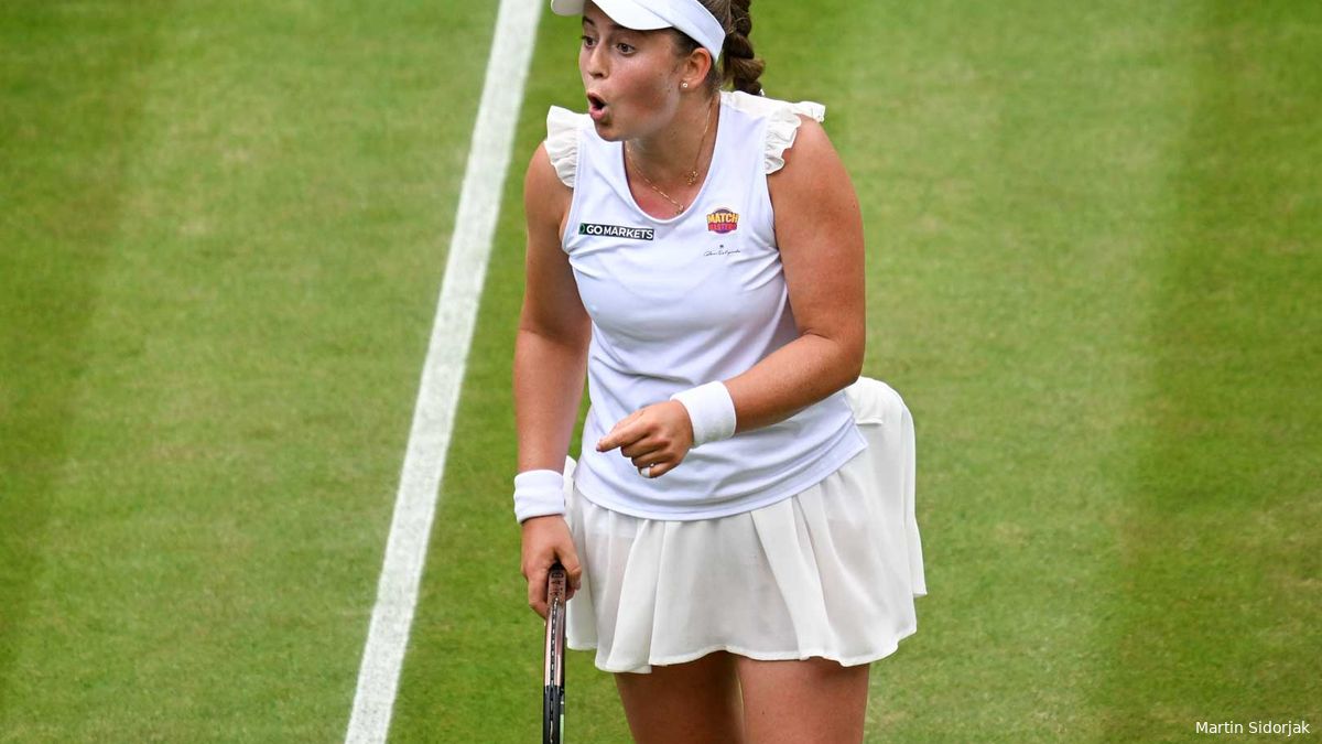 Ostapenko Demands Coach To Leave Her Box In Wimbledon Defeat