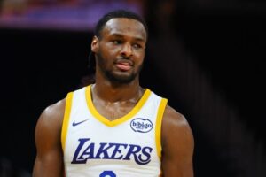 Bronny James Lakers pic