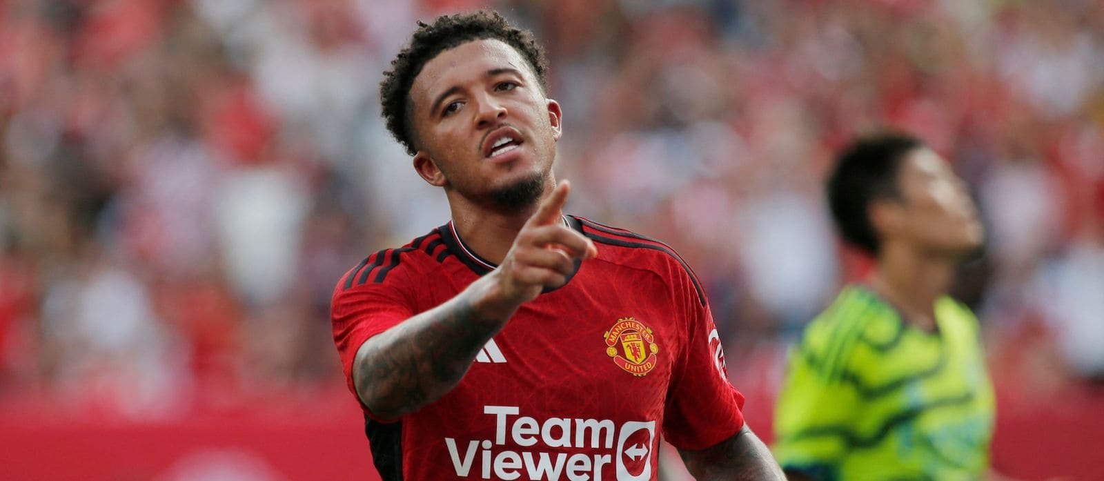 Jadon Sancho sends heartwarming message to Bukayo Saka after his England heroics vs. Switzerland - Man United News And Transfer News