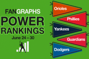 FanGraphs Power Rankings: June 24–30