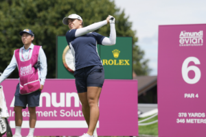 Kyriacou edges into narrow lead at the Evian - Golf News
